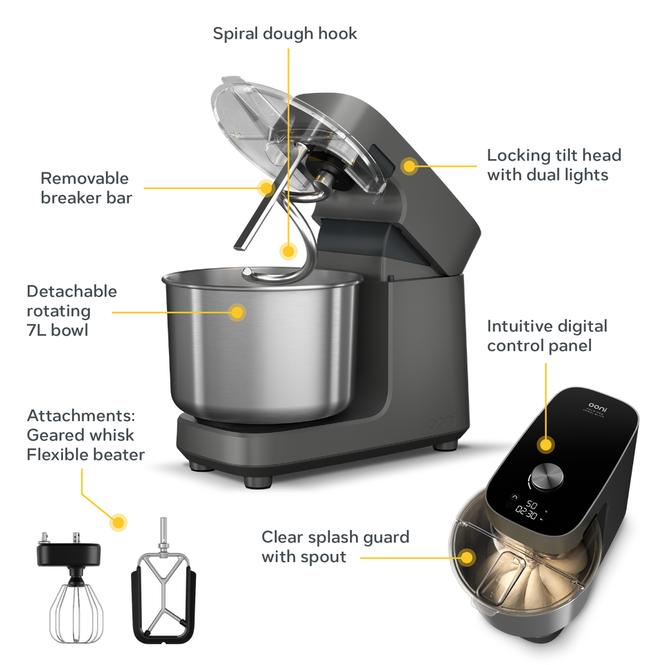 Ooni Halo Pro Spiral Mixer
