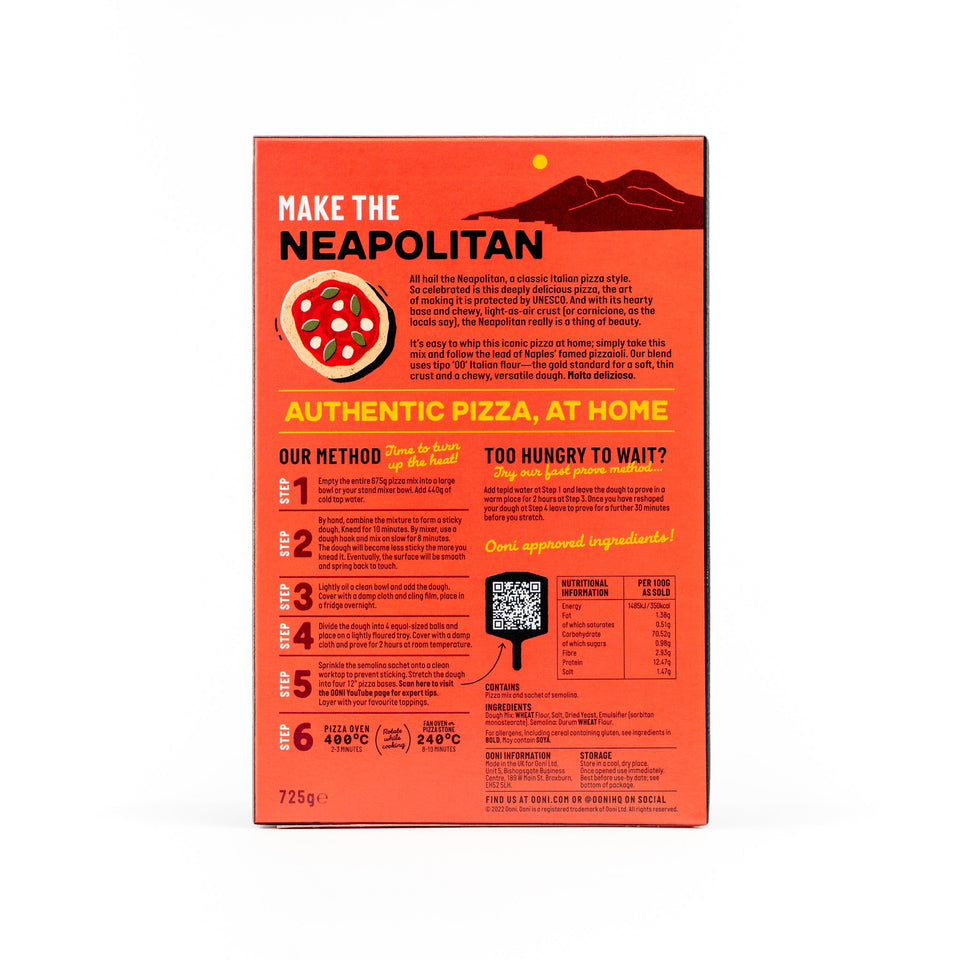 Ooni Neapolitan Pizza Dough Mix (725g)