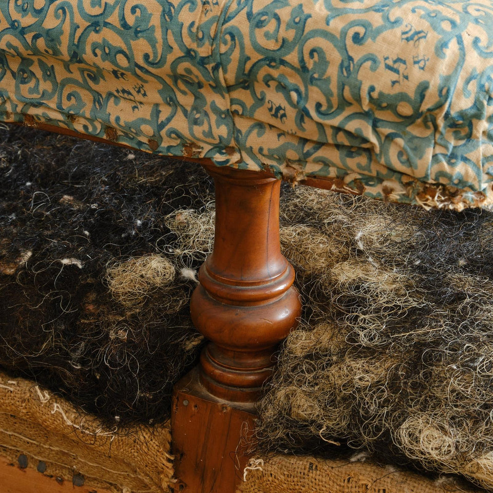 Howard and Sons Open Armchair from Powderham Castle - Devon